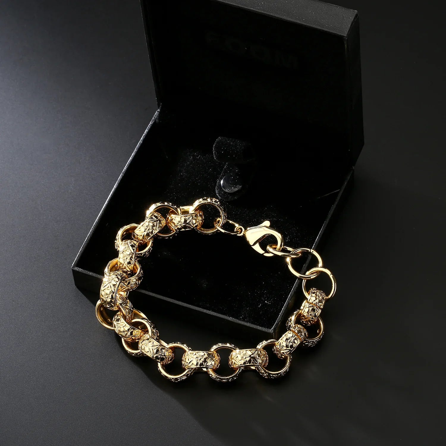 20MM GOLD XXL ORNATE BELCHER BRACELET