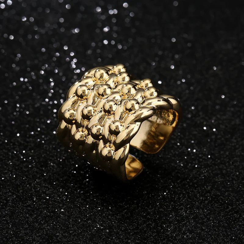 WATERPROOF GOLD XXL KEEPER RING